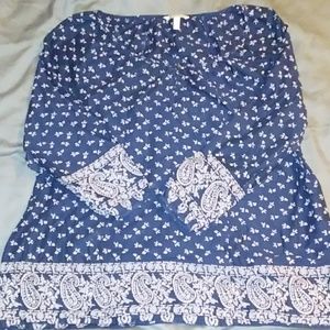 Bass blue shirt